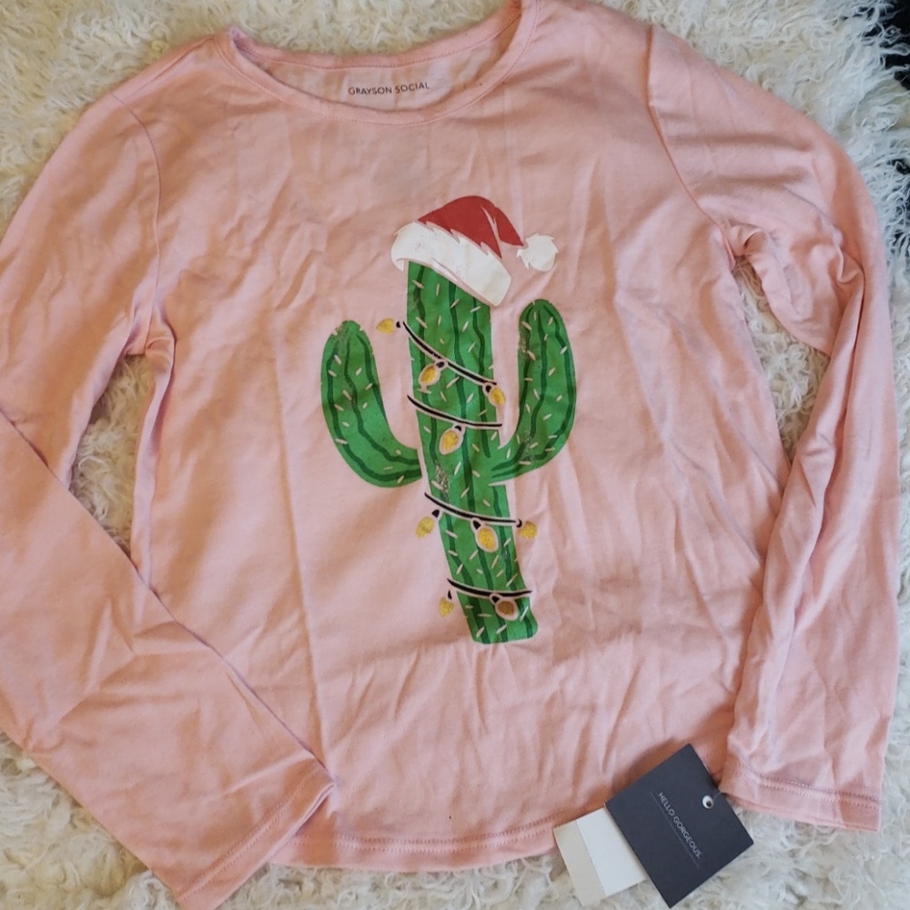 Girls Christmas Tee